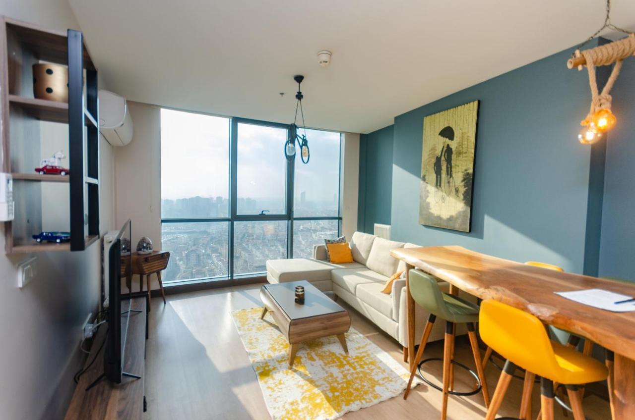Stylish Flat-Eagle Eye For Istanbul Apartman Kültér fotó